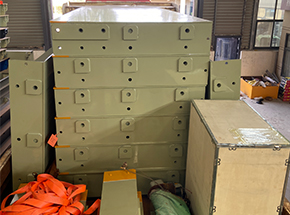 華美高礦業出口坦桑尼亞100噸地磅